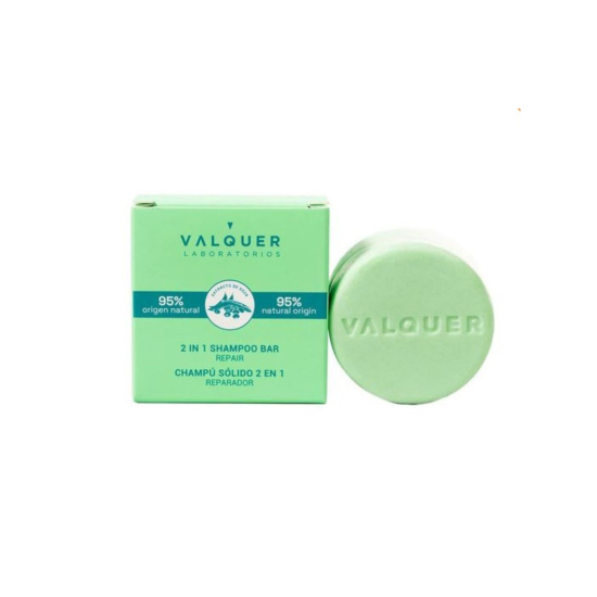VALQUER Твердий шампунь-кондиціонер 70г(сухе волосся) 2 IN 1 SHAMPOO BAR HAIR REPAIR 70г