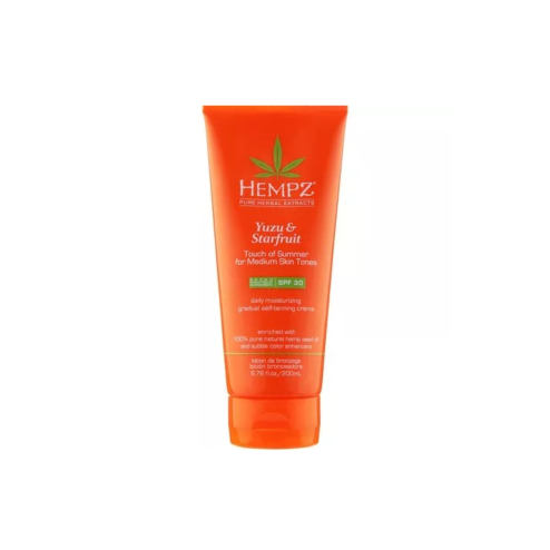 Молочко для тіла з автозасмагою HEMPZ Юзу SPF 30 світлий 200 мл