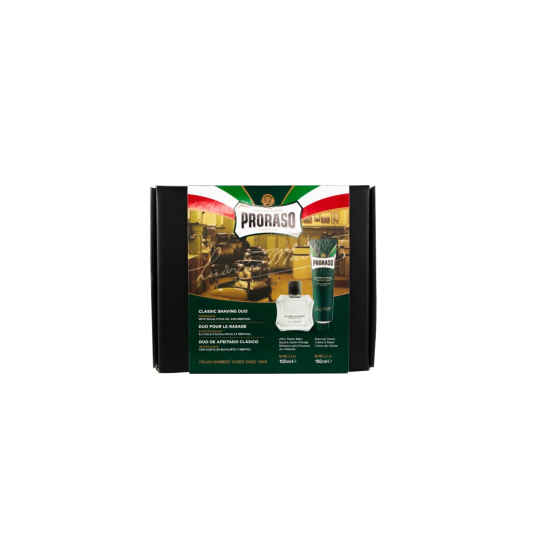 Proraso Duo Pack Tube+Balm Refreshing
