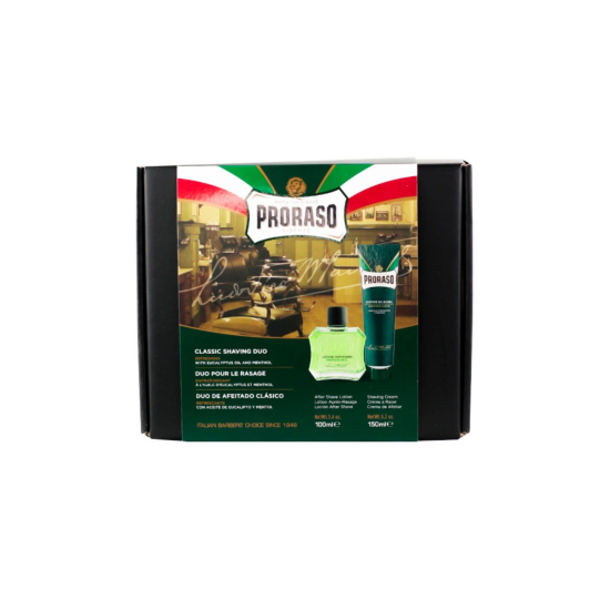 Proraso Duo Pack Tube+Lotion Refreshing