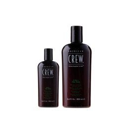 Шампунь, кондиционер и средство для мытья тела 3 в 1 American Crew Tea Tree 3-in-1 Shampoo, Conditioner and Body Wash 450 ml