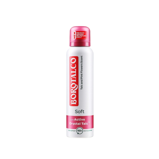 BOROTALCO ДЕЗОДОРАНТ ДЛЯ ТІЛА СПРЕЙ DEO SPR. ML150 SOFT