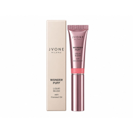 Рідкі рум’яна Jvone Milano Wonder Puff Liquid Blush у відтінку 01 Pink, 10 ml