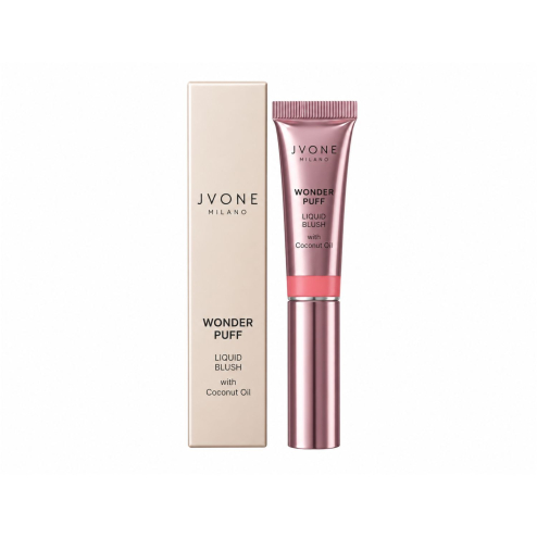 Рідкі рум’яна Jvone Milano Wonder Puff Liquid Blush у відтінку 01 Pink, 10 ml