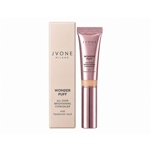 Осветляющий консилер Jvone Milano Wonder Puff All Over Brightening Concealer в оттенке 02 Universal Neutral, 10 ml