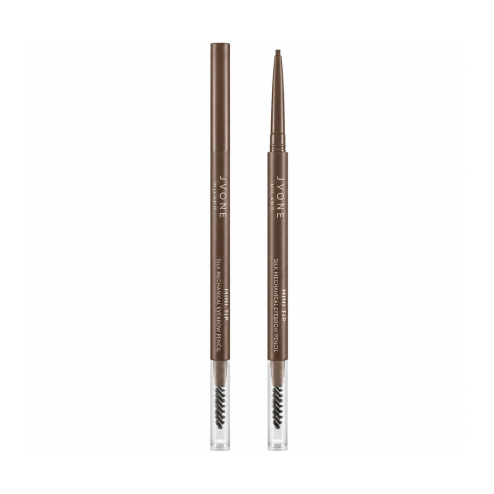 Механічний олівець для брів  JVONE MILANO  Mini Tip Slim Mechanical Eyebrow Pencil у відтінку: 100 ASH