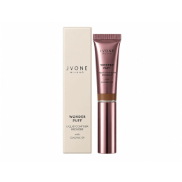 Рідкий контурний бронзер для обличчя  JVONE MILANO WONDER PUFF CONTOUR BRONZER 10ml у відтінку: 01 Cold