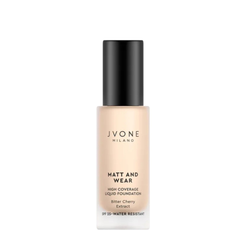 Рідка матова тональна основа Jvone Milano Matt And Wear у відтінку NW10, 20 ml