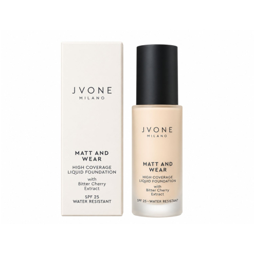 Рідка матова тональна основа Jvone Milano Matt And Wear у відтінку NW10, 20 ml