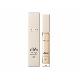 Матовий рідкий консилер із високим покриттям Jvone Milano Fix & Smooth у відтінку NC10, 8 ml