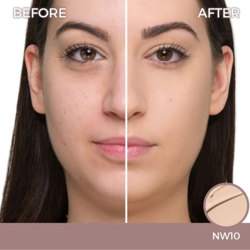 Тональна основа середнього покриття JVONE MILANO Color Serum 30ml у відтінку: NW10