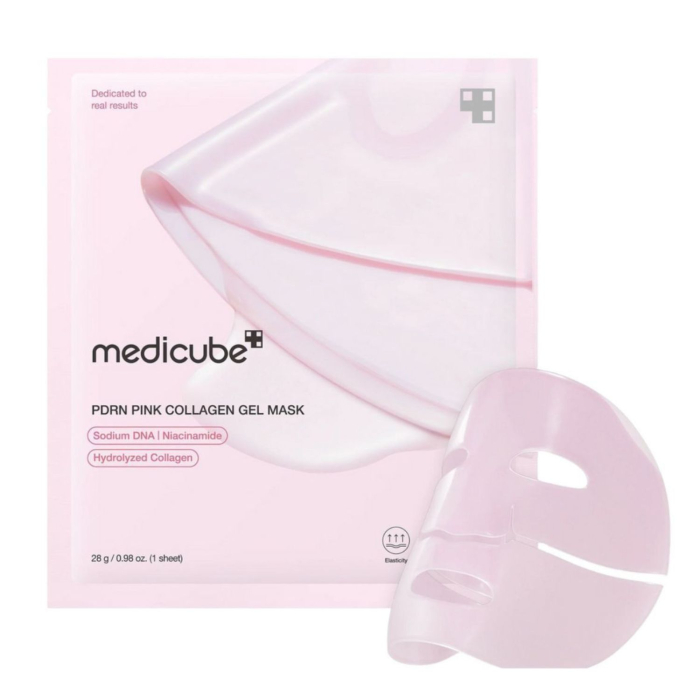 Омолоджувальна гідрогелева маска з колагеном MEDICUBE PDRN Pink Collagen Gel Mask 28 г