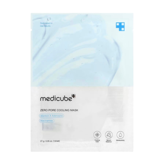 Охолоджувальна маска для звуження пор MEDICUBE Zero Pore Cooling Mask 27g