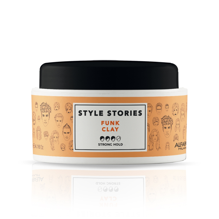 Глина для укладання волосся сильної фіксації Alfaparf Milano FUNK CLAY 100ml Глина для укладання волосся сильної фіксації Alfaparf Milano FUNK CLAY 100ml