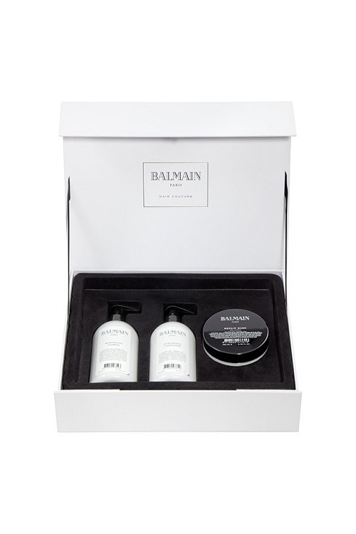 Набір для догляду за волоссям Balmain Moisturizing Care Set  (шампунь, 300 мл + кондиціонер, 300 мл + маска, 200 мл)