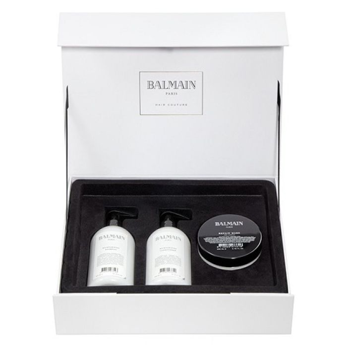 Набор по уходу за волосами Balmain Moisturizing Care Set (шампунь, 300 мл + кондиционер, 300 мл + маска, 200 мл)