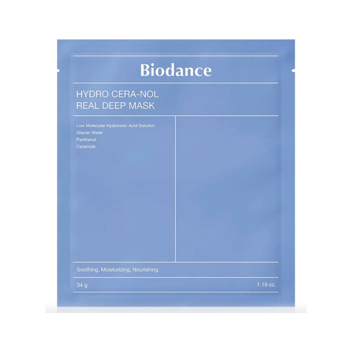 Відновлювальна маска для обличчя Biodance Hydro Cera-Nol Real Deep Mask 34g