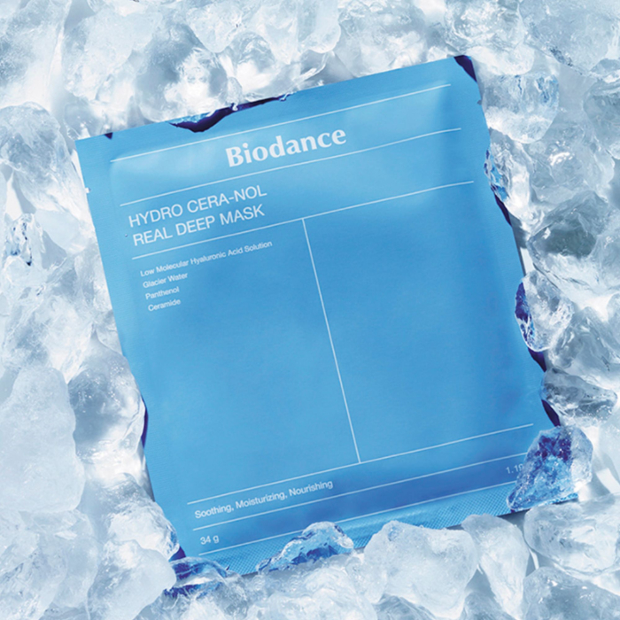 Відновлювальна маска для обличчя Biodance Hydro Cera-Nol Real Deep Mask 34g