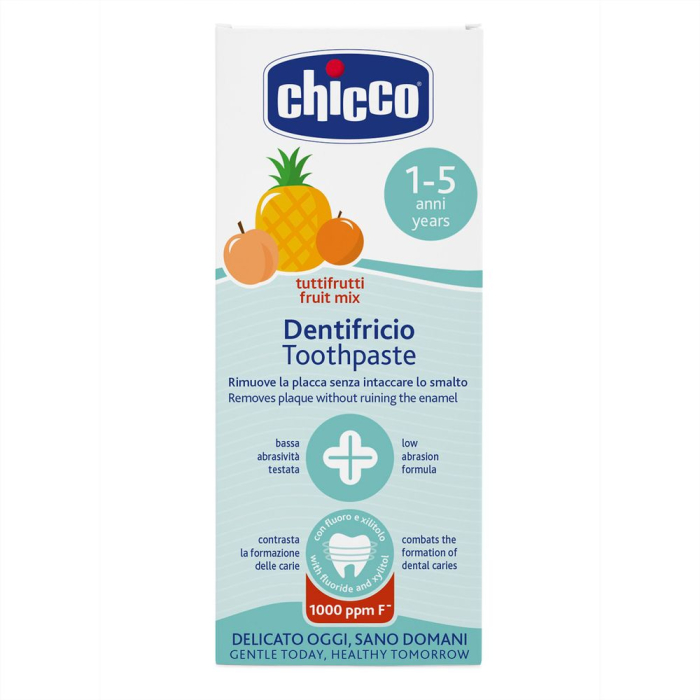 Зубна паста "Тутті-Фрутті" з фтором Chicco 50 мл