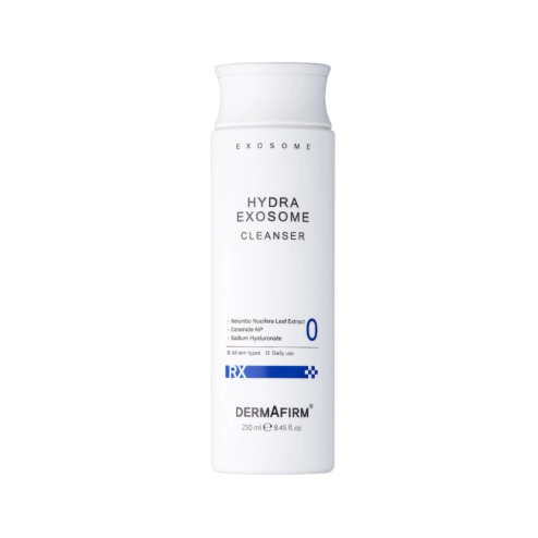 Гипоаллергенный очищающий гель DERMAFIRM RX Hydra Exosome Cleanser 250 мл