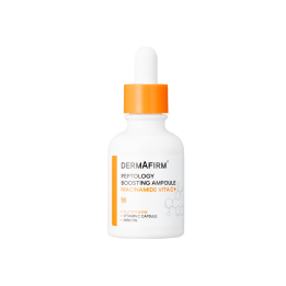 Сыворотка-бустер с ниацинамидом DERMAFIRM Peptology Boosting Ampoule Niacinamide Vita C+, 30 мл