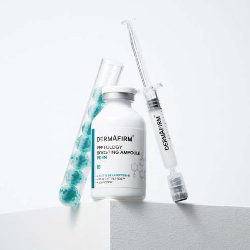 Сыворотка-бустер с PDRN-4D 8% и пептидами DERMAFIRM Peptology Boosting Ampoule PDRN, 30 мл