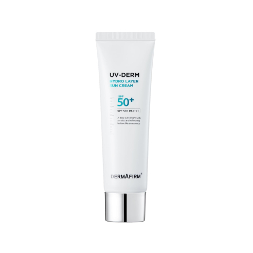 Зволожуючий сонцезахисний крем з SPF 50+ DERMAFIRM UV-derm Hydro Layer Sun Cream 50g