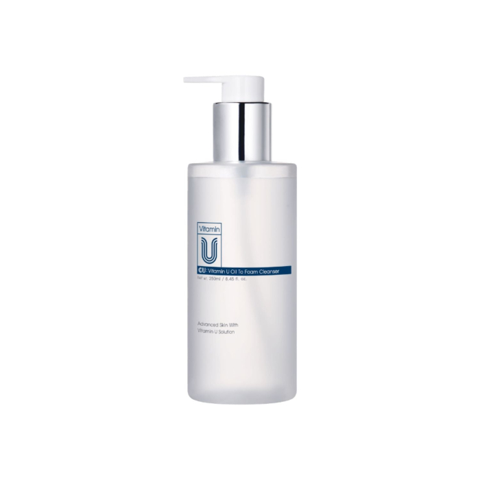 Гидрофильное средство CU SKIN Vitamin U Oil To Foam Cleanser 250 мл Гидрофильное средство CU SKIN Vitamin U Oil To Foam Cleanser 250 мл