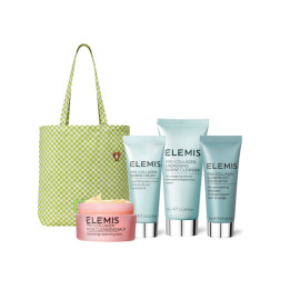 Бестселери для сяяння шкіри ELEMIS у дизайнерській сумці-шопері Kit: ELEMIS x ShrimsGlow Discovery