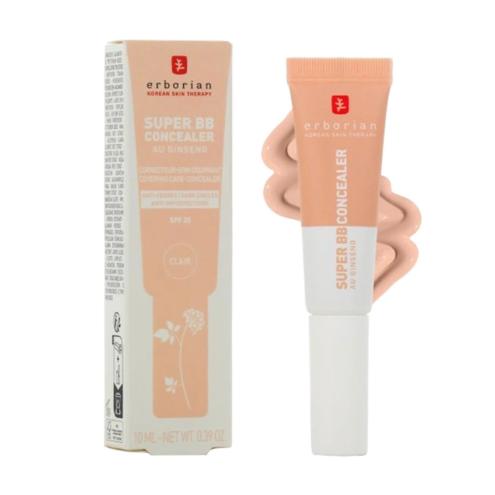 Супер ВВ консилер ERBORIAN Super BB Concealer SPF 25 10ml у відтінку: Clair