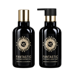 Подарочный набор для мужчин VIVIAN GRAY For Men Dark Musk & Cedarwood  (2 х300 ml)