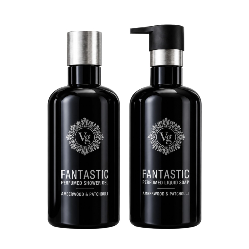 Подарочный набор для мужчин VIVIAN GRAY For Men Amberwood - Patchouli (2 × 300 мл)