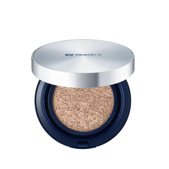 Кушон с полинуклеотидами и витамином U CU SKIN Vitamin U Coverfit Cushionpact SPF 50+ / PA++++ 15 + 15 г, тон 21