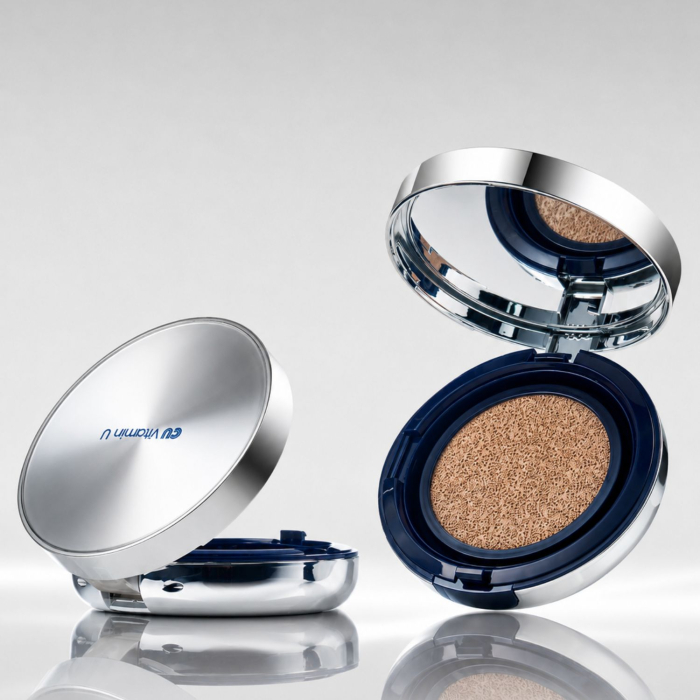 Кушон з полінуклеотидами та вітаміном U CU SKIN Vitamin U Coverfit Cushionpact SPF 50+ / PA++++ 15 + 15 г, тон 23