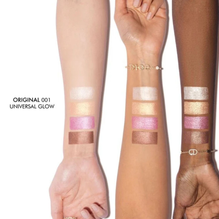 Палітра хайлайтерів DIOR BACKSTAGE Glow Maximizer Palette 001 Universal Glow