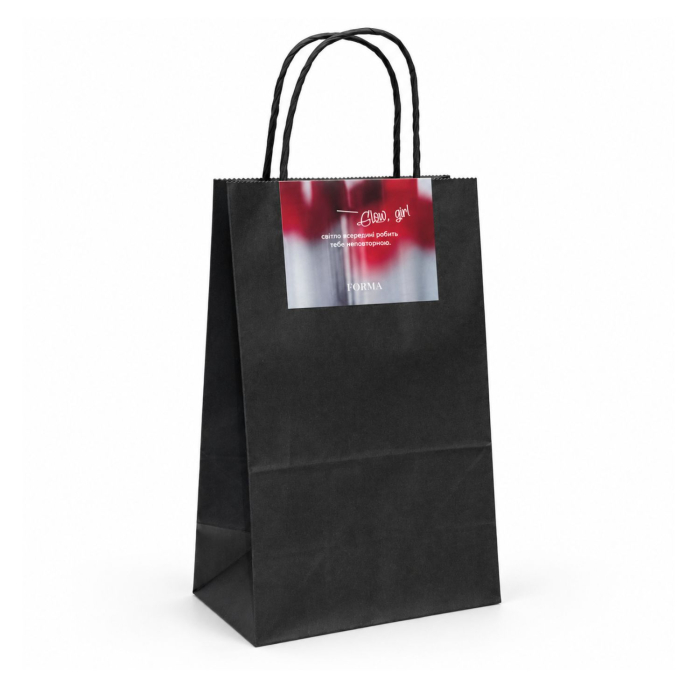 Брендовий крафтовий пакет FORMA STORE