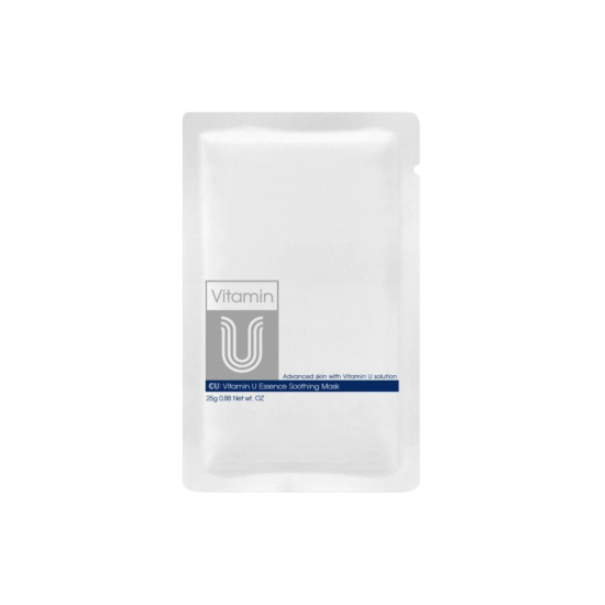 Тканевая восстанавливающая маска CU SKIN Vitamin U Essence Soothing Mask 25 г