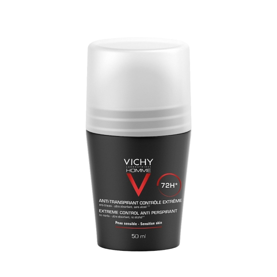 Дезодорант стік VICHY HOMME deostick Anti-Transpirant 72H Extreme Control 50 ml