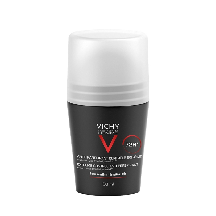 Дезодорант-стік VICHY HOMME Anti-Transpirant 72H Extreme Control 50 мл Дезодорант-стік VICHY HOMME Anti-Transpirant 72H Extreme Control 50 мл