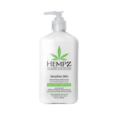 Растительный увлажняющий лосьон для чувствительной кожи HEMPZ 500мл