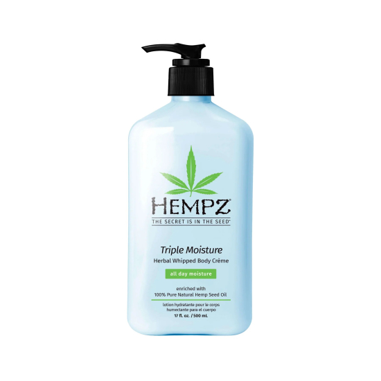 Ніжний крем для тела потрійної дії з росл. екстрактами HEMPZ 500 мл