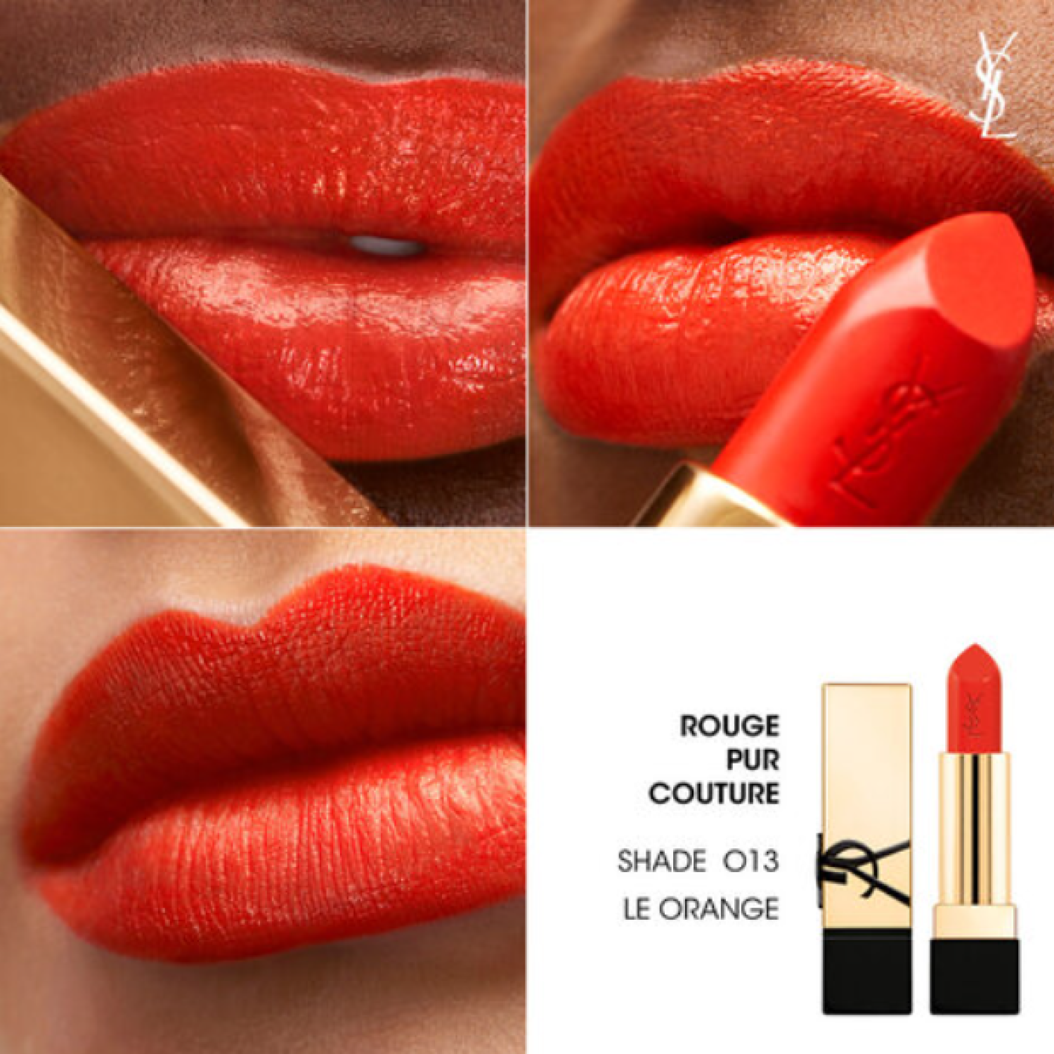 YVES SAINT LAURENT Rouge Pur Couture Lipstick 3 8g O13 le orange 1250.00 3614273945431