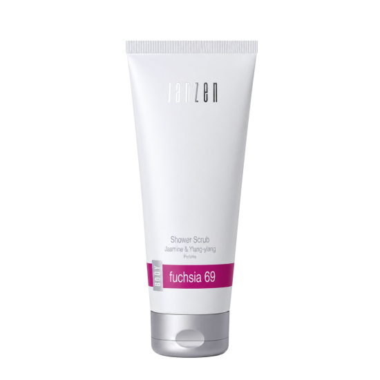 Гель-скраб для душу JANZEN Shower Scrub 200 ml з ароматом: Fuchsia 69