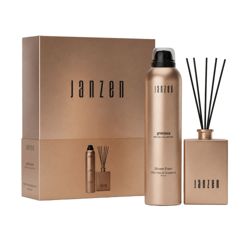 Подарунковий набір для дому JANZEN Gift Set S Home Body з ароматом: Gracious