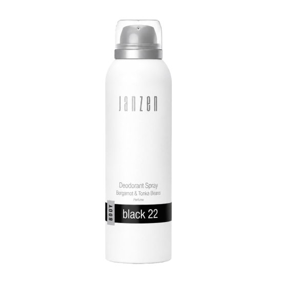 Дезодорант-спрей для тіла JANZEN Deodorant Spray 150 ml з ароматом: Black 22