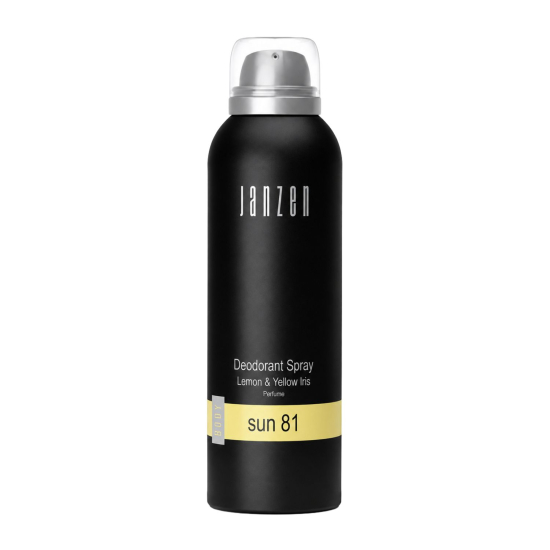 Дезодорант-спрей для тіла JANZEN Deodorant Spray 150 ml з ароматом: Sun 81