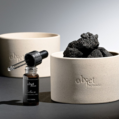 Аромадифузор для дому з вулканічним камінням KUNDAL Volcanique Stone Diffuser Oriental Patchouli