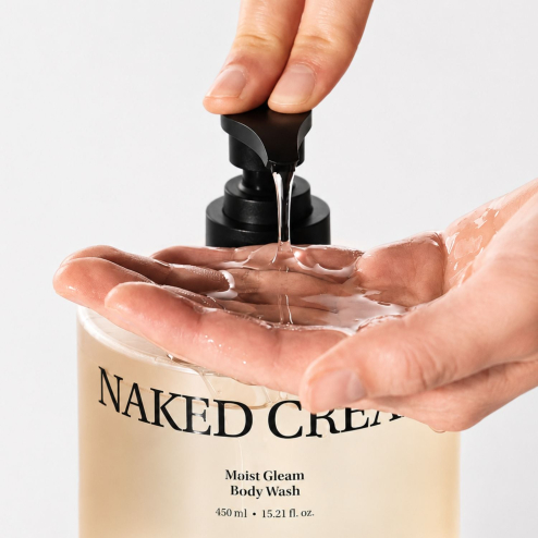 Гель для душа KUNDAL Moist Gleam Body Wash Naked Cream 450ml
