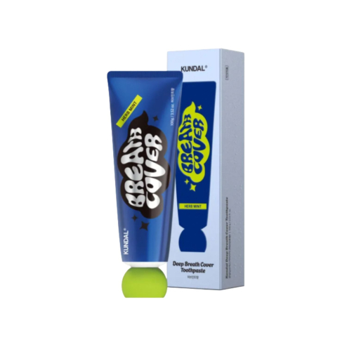 Комплексная зубная паста «Мята и травы» KUNDAL Deep Breath Cover Toothpaste Herb Mint, 100 г