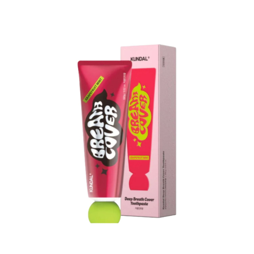 Зубна паста комплексна Грейпфрут і мята KUNDALl Deep Breath Cover Toothpaste Grapefruit Mint 100g